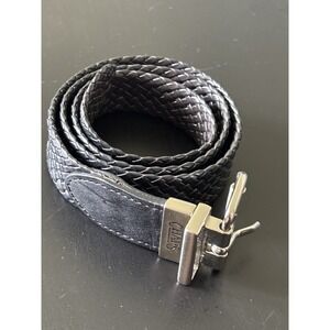 CHAPS Boys Synthetic Leather Dress Belt Youth Large (36" Total Length)